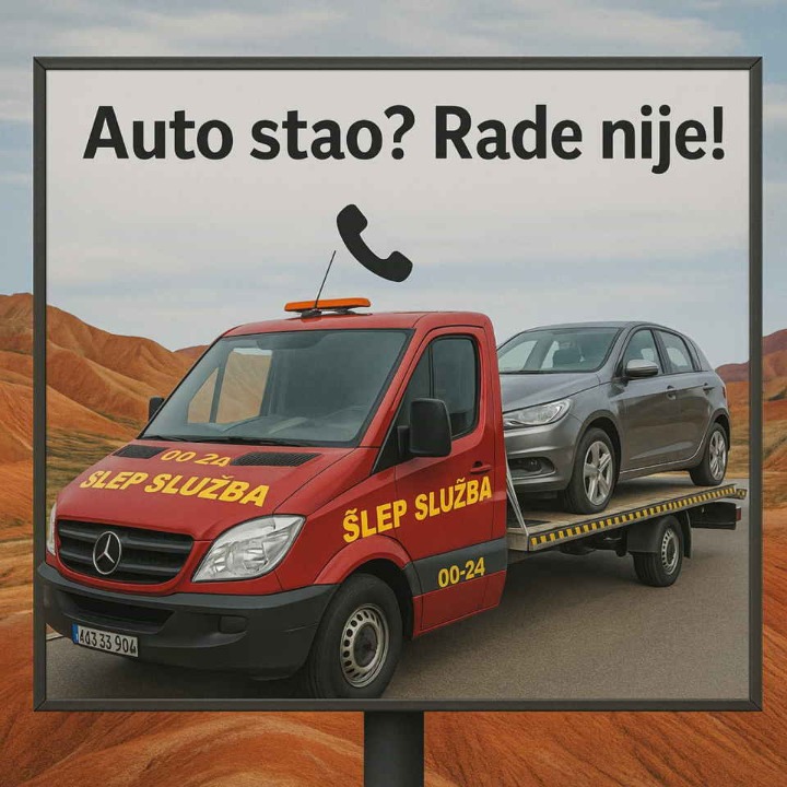 ŠLEP SLUŽBA RADE  