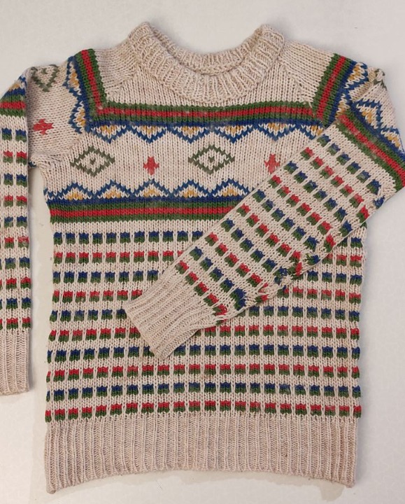 VINTAGE UNIKAT: Alpaka, Kamila i Vuna (Vel. XS/S) 