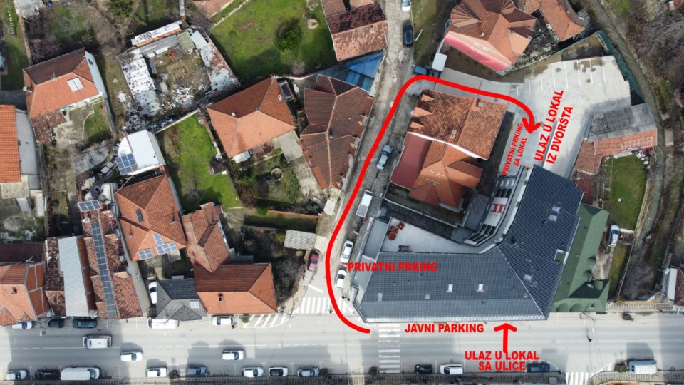 Izdaje se lokal od 180m2 u Vranju