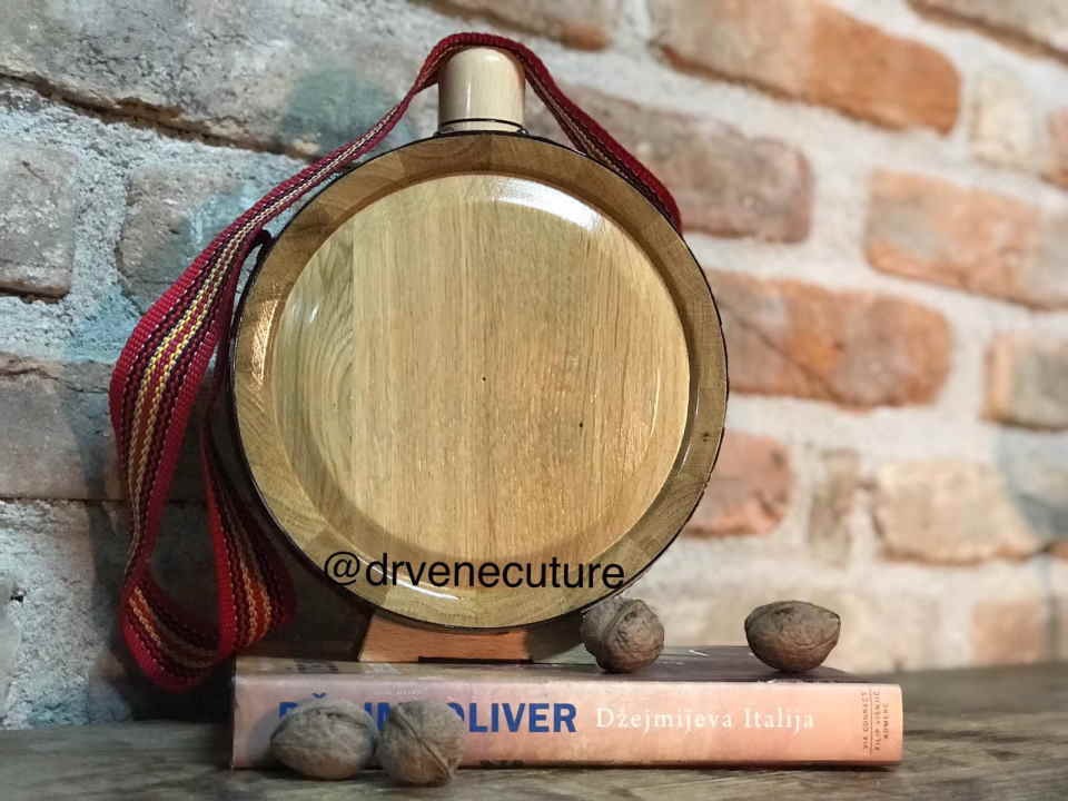 Izrada hrastovih drvenih ČUTURA sa gravurom po želji kupca 
