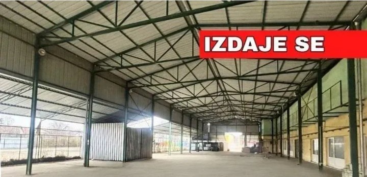 Izdaje se poslovni i magacinski prostor u Backoj Palanci