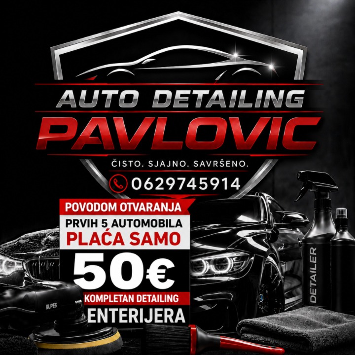 Auto detailing Pavlovic