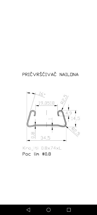 Klipsa-Držači za najlon